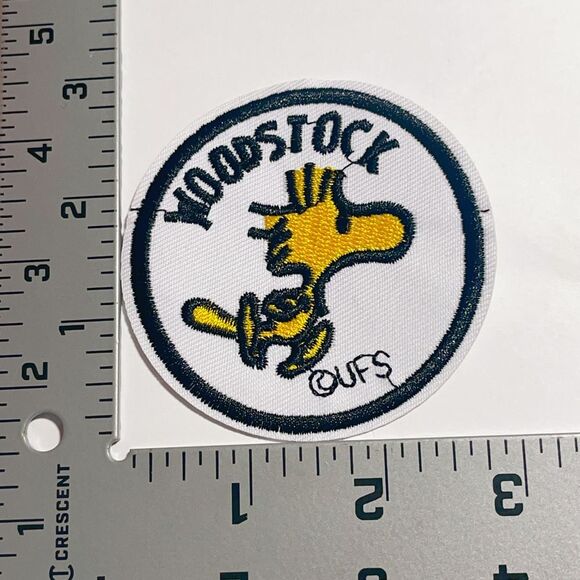 Iron on patch-Snoopy Woodstock Peanuts Cartoon Character-Crafts Material - Picture 2 of 3